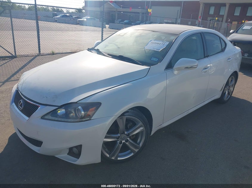 2012 LEXUS IS 250 auction photo 6