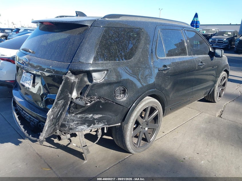 Vin: 1fm5k8gt0ggc22601, lot: 46499562, ford explorer sport 20164