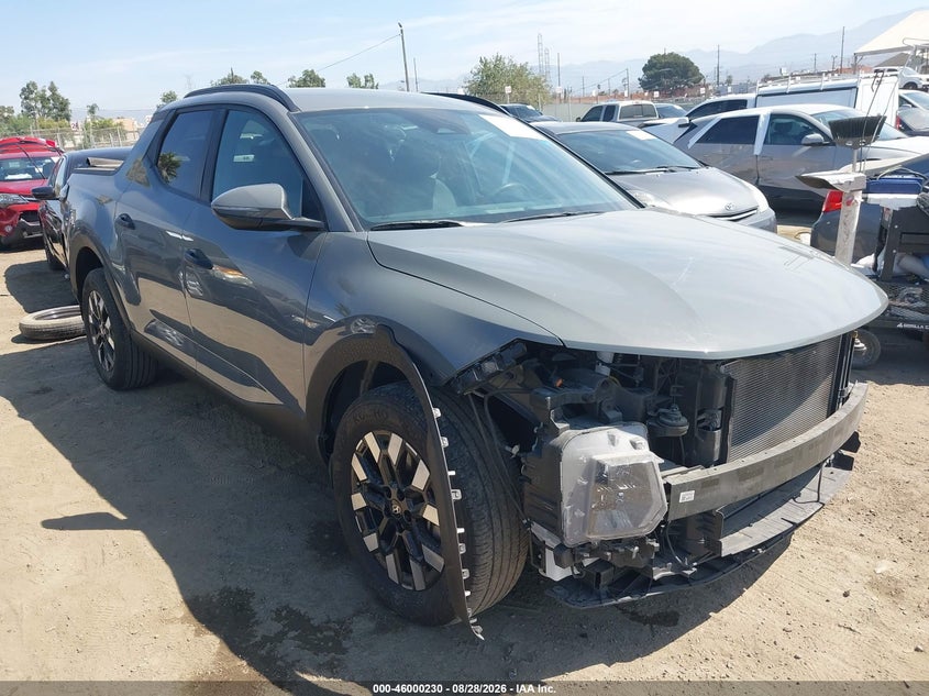 2025 Hyundai Santa Cruz Sel, Front, IAAI, VIN 5NTJB4DE0SH136583