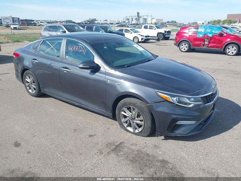 Vin: 5xxgt4l35kg322234, lot: 46499586, kia optima lx 2019 img_1