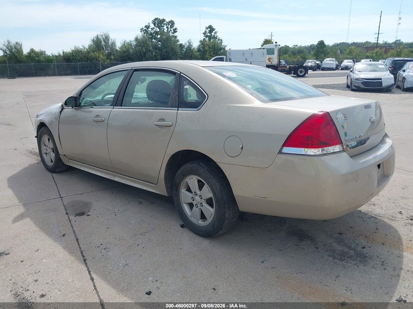 Vin: 2g1wb5ek6a1172219, lot: 46499643, chevrolet impala lt 20103