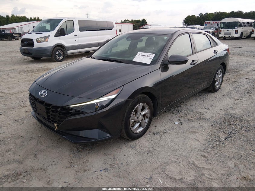 Vin: 5npll4agxmh049934, lot: 46499645, hyundai elantra se 20212