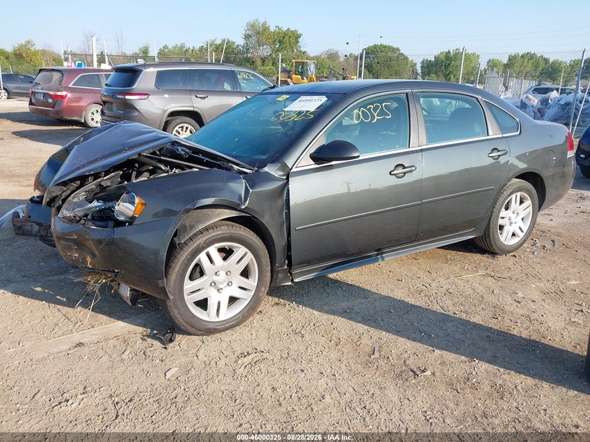 2016 Chevrolet Impala, Front End, IAAI, VIN 2G1WB5E34G1184922 — photo 2