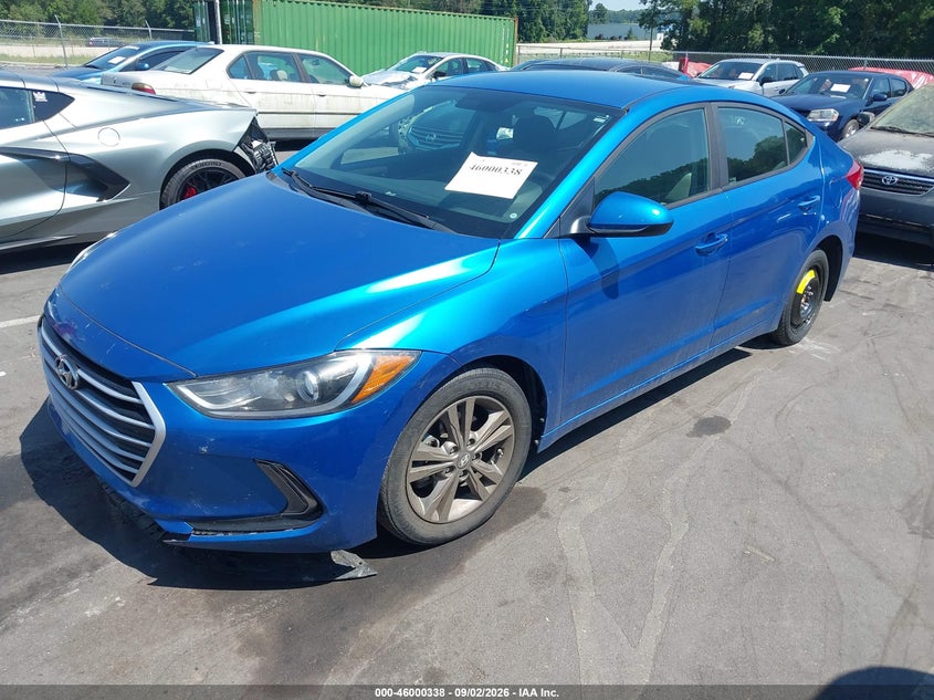 2017 Hyundai Elantra, Удар спереди, IAAI, VIN 5NPD84LF5HH057097 — фото 2