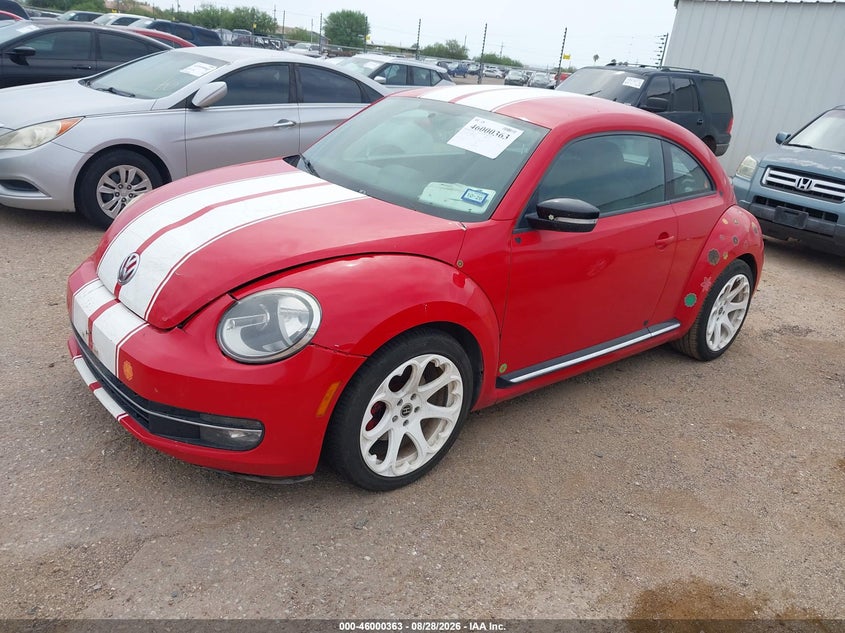VOLKSWAGEN BEETLE 2013 VIN 3VWV67AT0DM608896