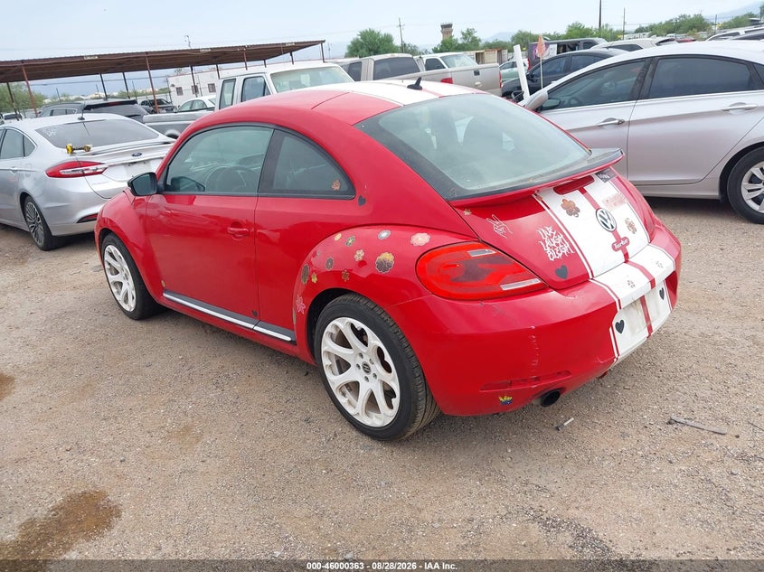 VOLKSWAGEN BEETLE 2013 VIN 3VWV67AT0DM608896