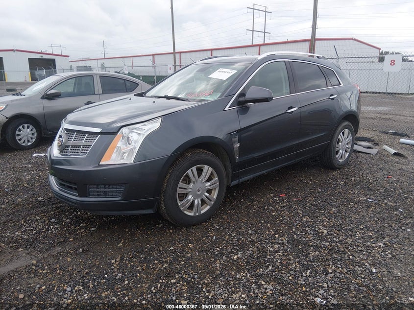2010 Cadillac SRX, Повреждение двигателя, IAAI, VIN 3GYFNAEY5AS512020 — фото 2