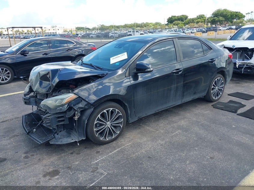 2019 Toyota Corolla, Front End, IAAI, VIN 5YFBURHE3KP905276 — photo 2