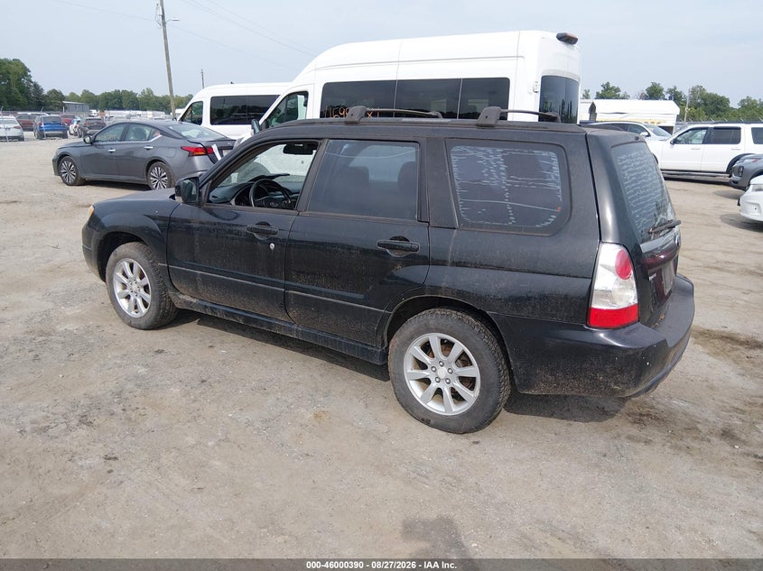 2007 SUBARU FORESTER auction photo 3