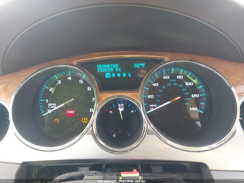 BUICK ENCLAVE 2012 VIN 5GAKRDED1CJ231488