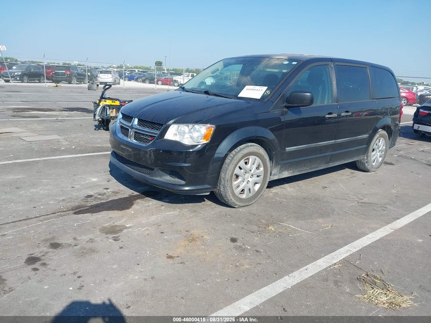 2016 Dodge Caravan, Повреждение двигателя, IAAI, VIN 2C4RDGBG7GR131974 — фото 2