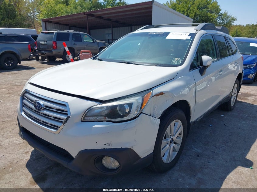 Vin: 4s4bsbcc9f3201578, lot: 46499765, subaru outback 2.5i premium 20152