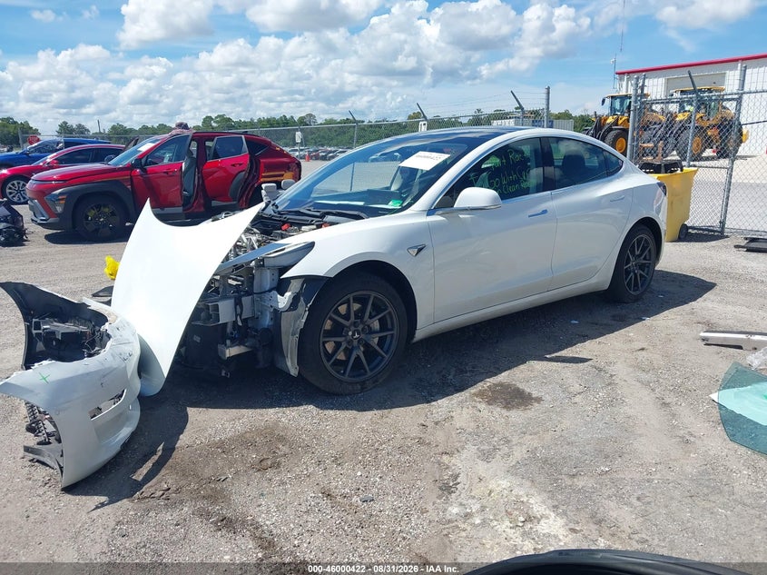 Vin: 5yj3e1ea7kf484131, lot: 46499767, tesla model 3 long range/mid range/standard range/standard range plus 20192