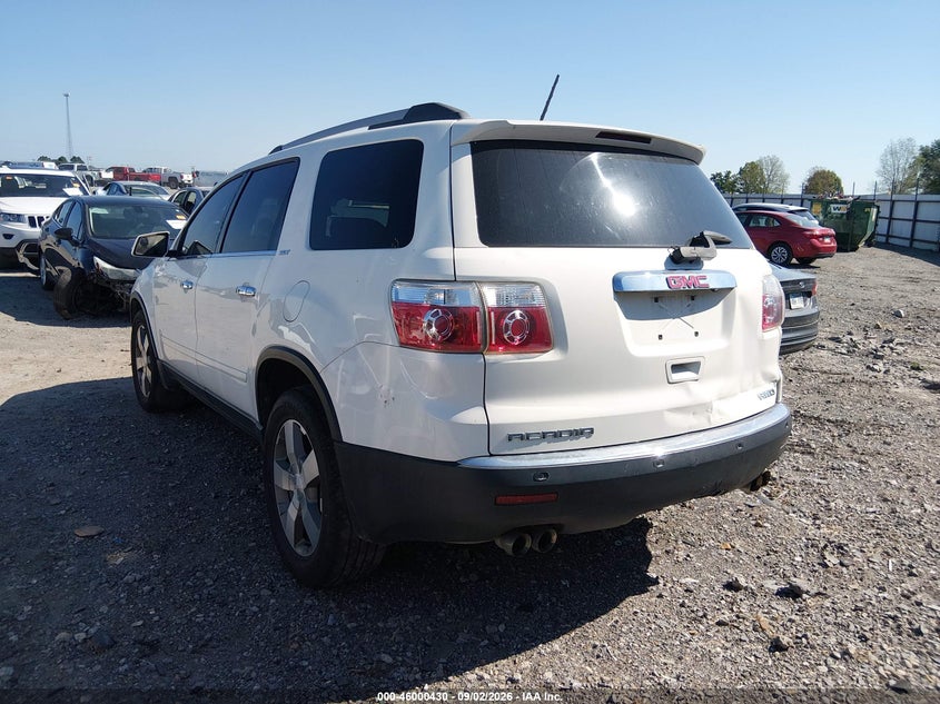 2012 GMC ACADIA auction photo 3