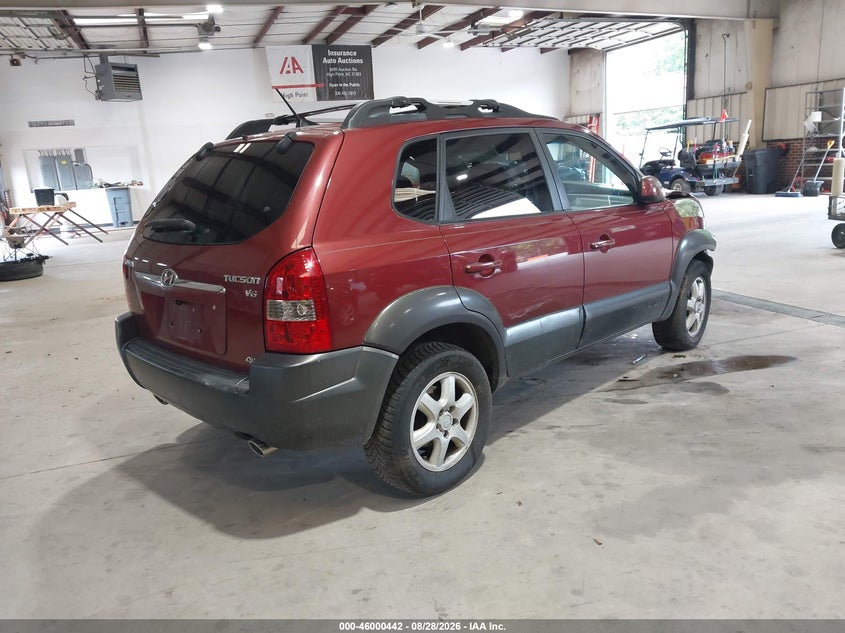 2005 HYUNDAI TUCSON auction photo 4