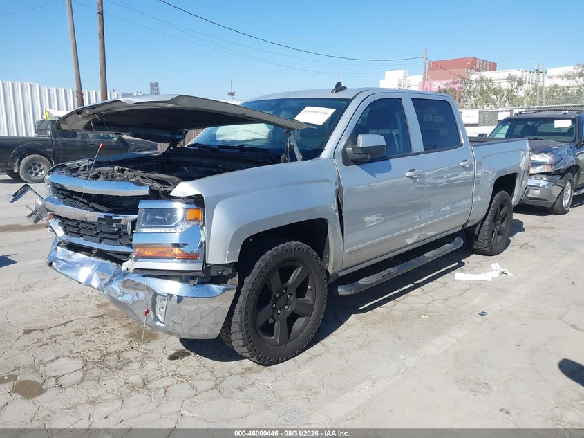 Vin: 3gcpcrec5gg245864, lot: 46499791, chevrolet silverado 1500 lt 20162