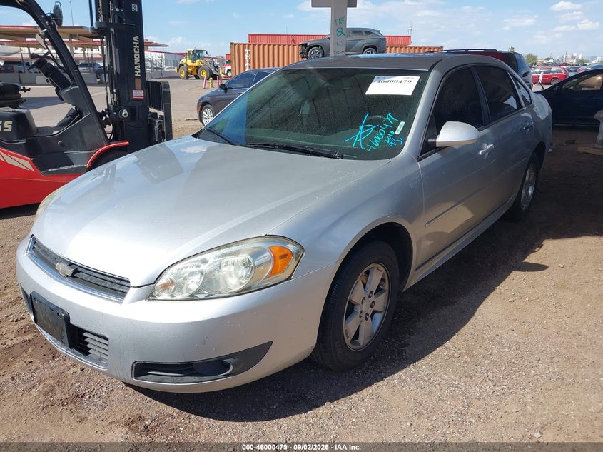 2010 Chevrolet Impala, Обычный износ, IAAI, VIN 2G1WB5EN6A1249150 — фото 2