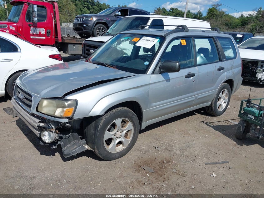 SUBARU FORESTER 2004 VIN JF1SG65624H759556