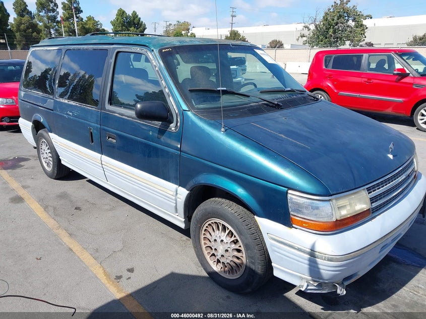 1994 Plymouth Grand Voyager Le, Обычный износ, IAAI, VIN 1P4GH54L6RX254949