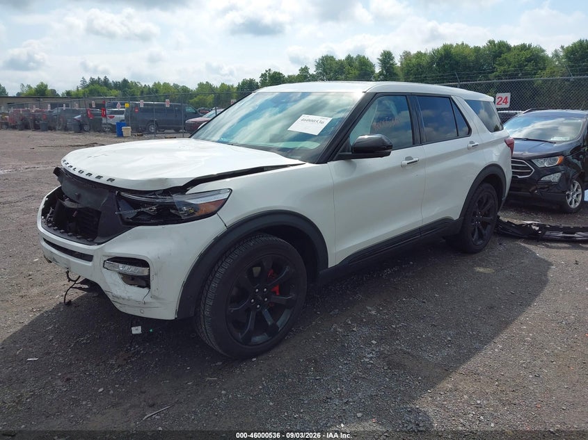 Vin: 1fm5k8gc4nga42468, lot: 46499881, ford explorer st 20222