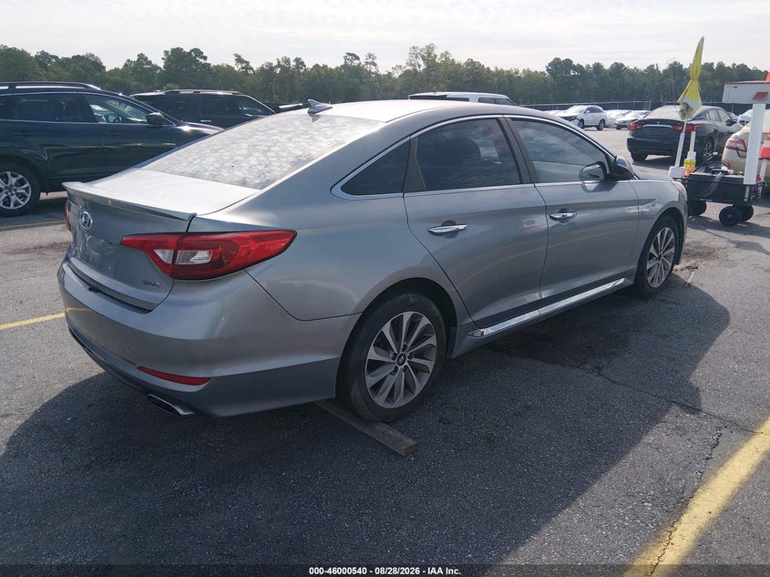 2015 HYUNDAI SONATA auction photo 4