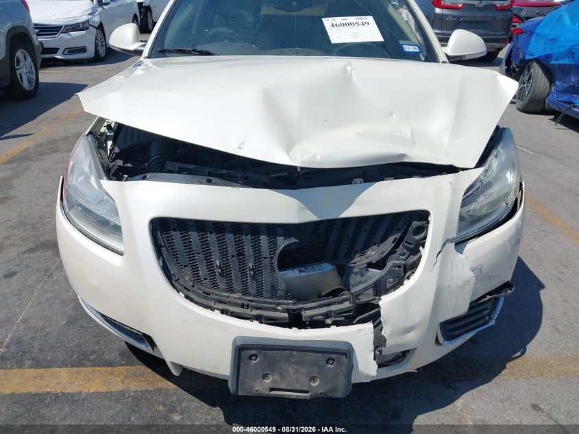 BUICK REGAL 2012 VIN 2G4GS5EK0C9141477