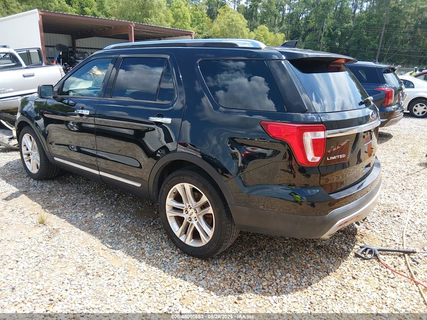 Vin: 1fm5k7f85hga66919, lot: 46499897, ford explorer limited 20173