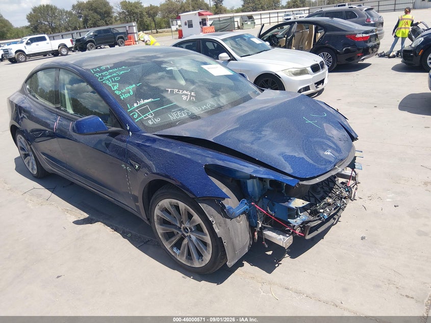 Vin: 5yj3e1ea9pf615468, lot: 46499916, tesla model 3 rear-wheel drive 2023 img_1