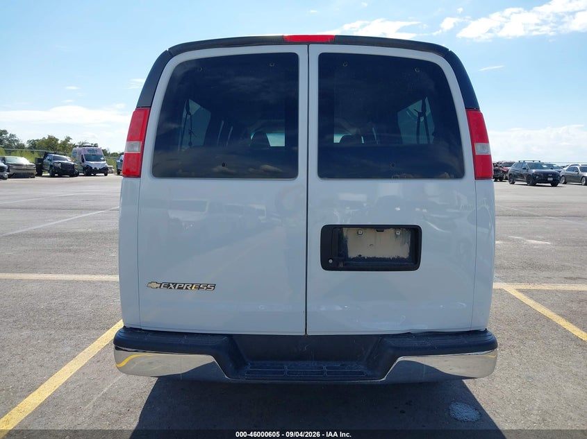 CHEVROLET EXPRESS 3500 2018 VIN 1GAZGPFG1J1300554