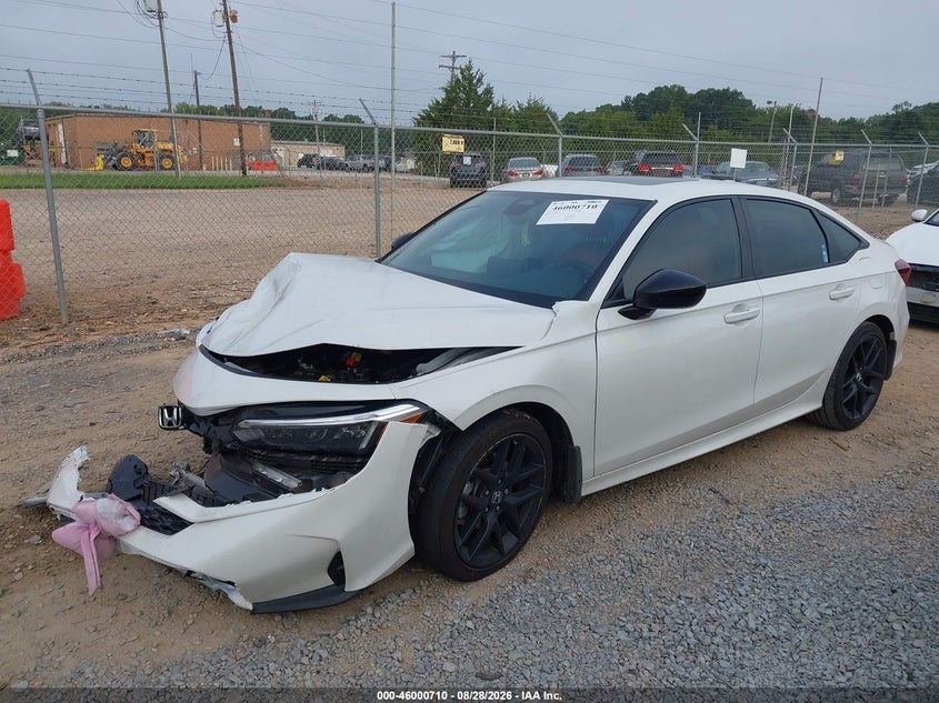2026 Honda Civic, Front End, IAAI, VIN 2HGFE4F87TH311944 — photo 2