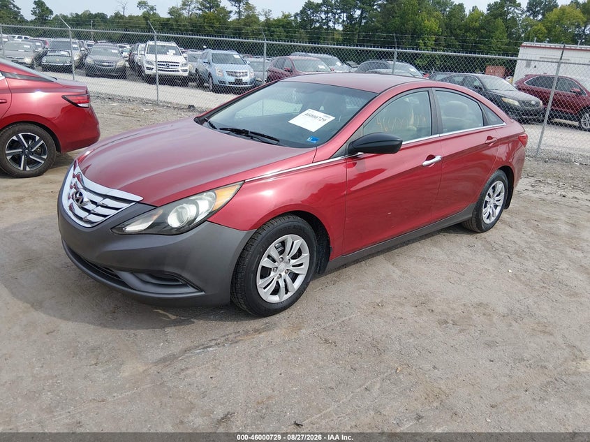 2011 Hyundai Sonata, Обычный износ, IAAI, VIN 5NPEB4AC9BH244512 — фото 2