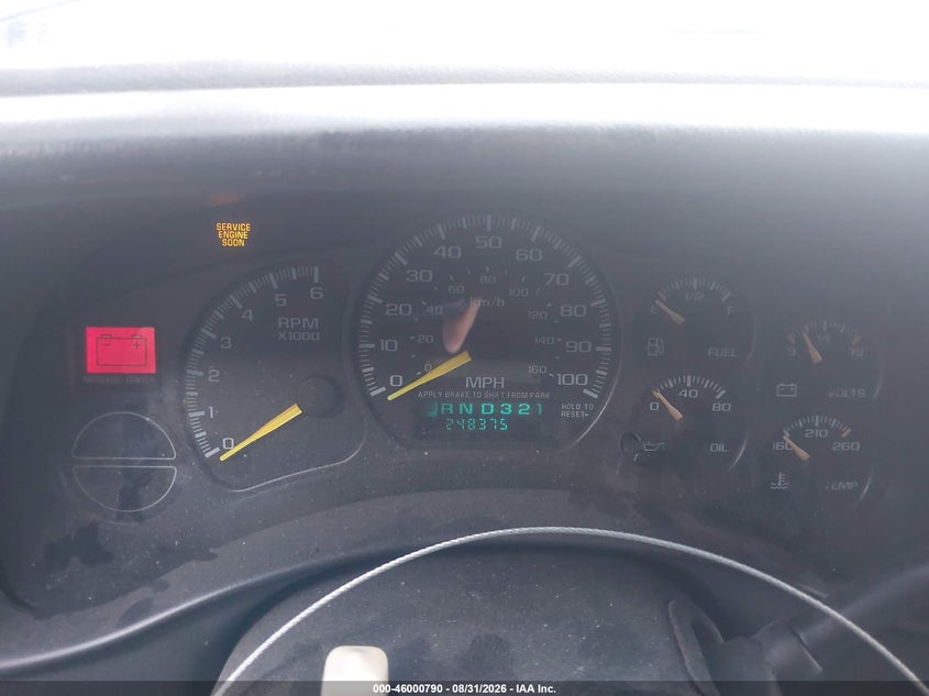 1999 CHEVROLET SILVERADO 1500 auction photo 7