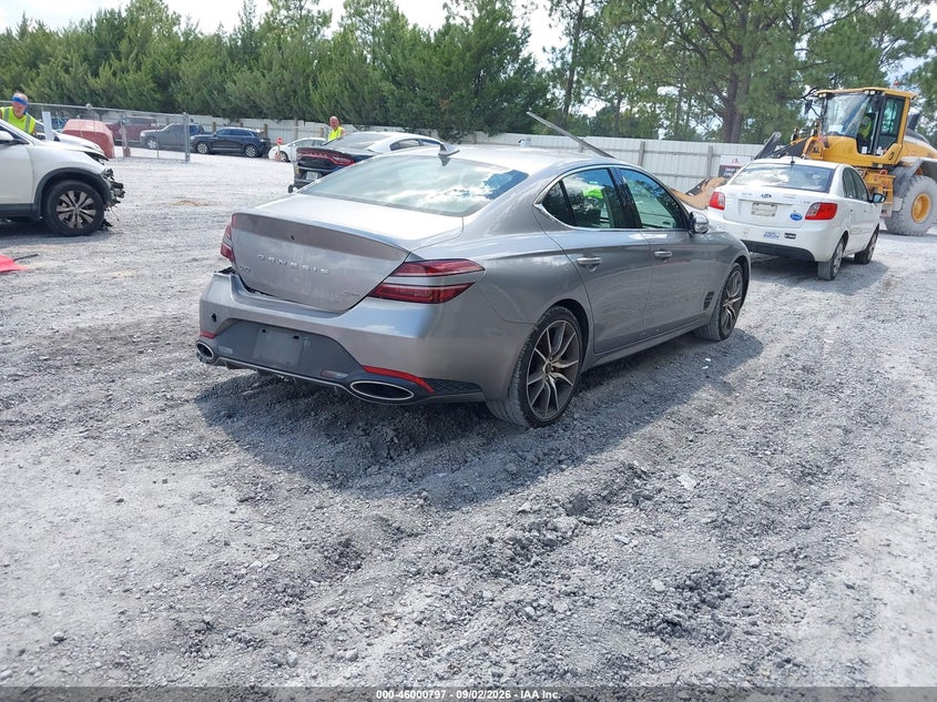 Vin: kmtg34sc1su155383, lot: 46500142, genesis g70 2.5t awd 20254