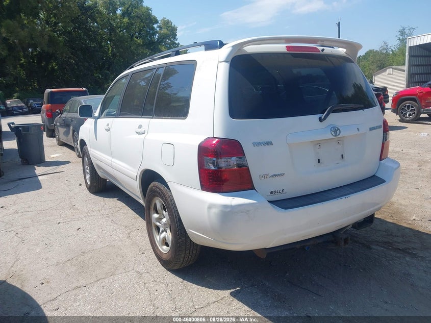 2007 TOYOTA HIGHLANDER auction photo 3