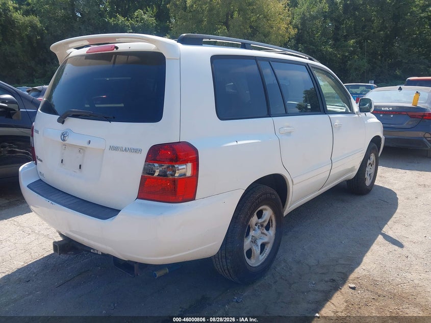 2007 TOYOTA HIGHLANDER auction photo 4