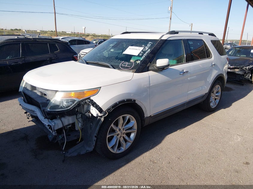 2015 Ford Explorer, Удар спереди, IAAI, VIN 1FM5K7F8XFGA64144 — фото 2