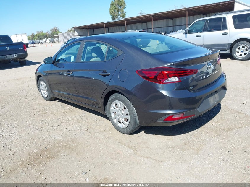 2020 HYUNDAI ELANTRA auction photo 3