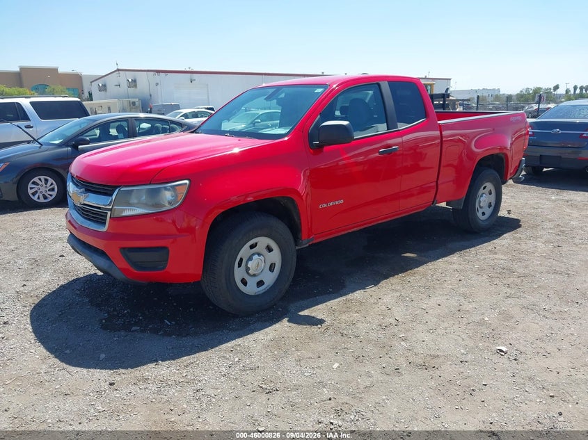 Vin: 1gchtbea2g1308623, lot: 46500171, chevrolet colorado wt 20162