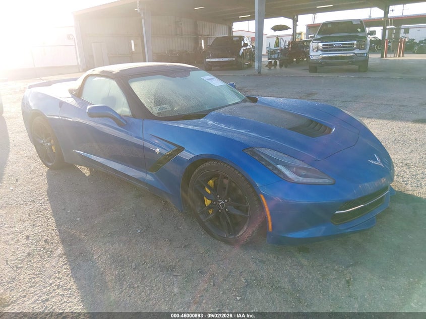 2014 CHEVROLET CORVETTE STINGRAY — zdjęcie z aukcji