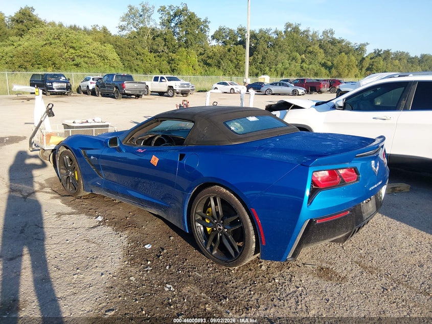 2014 CHEVROLET CORVETTE STINGRAY — zdjęcie 3