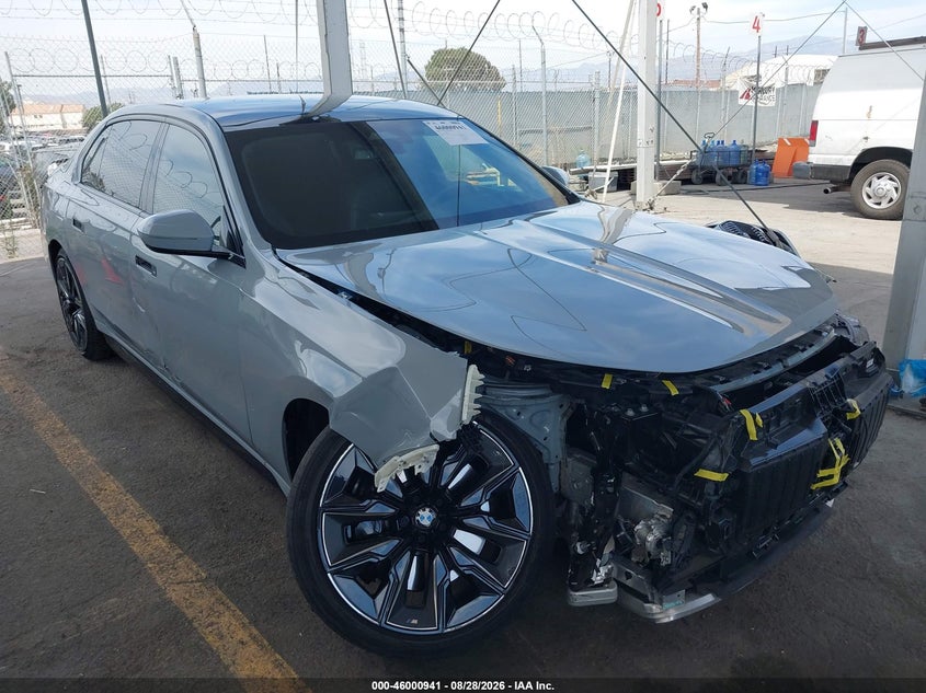 Vin: wby43ej07scu21282, lot: 46500286, bmw i7 edrive50 20251