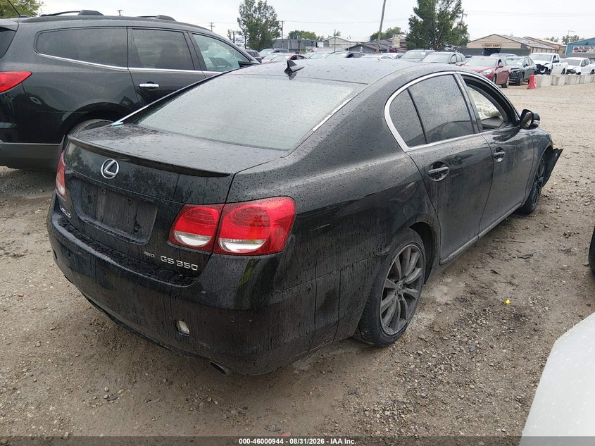 LEXUS GS 350 2008 VIN JTHCE96S880013231