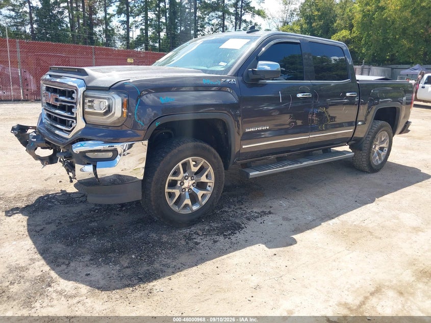 Vin: 3gtu2nec6gg136246, lot: 46500312, gmc sierra 1500 slt 20162