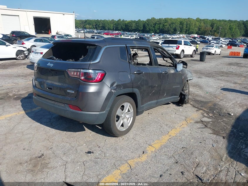Vin: 3c4njcbb4nt214194, lot: 46500341, jeep compass latitude fwd 20224