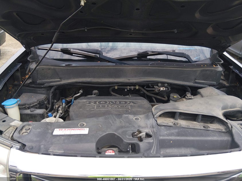 HONDA PILOT 2012 VIN 5FNYF4H49CB072479
