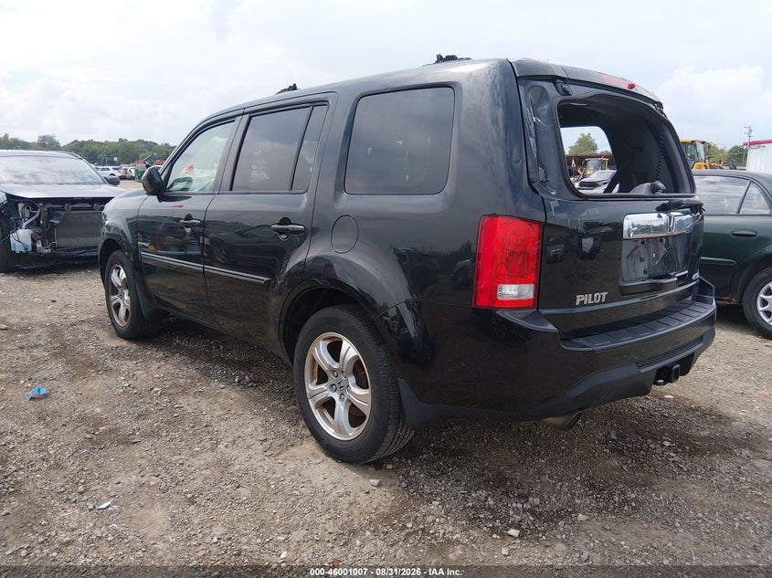 2012 HONDA PILOT auction photo 3