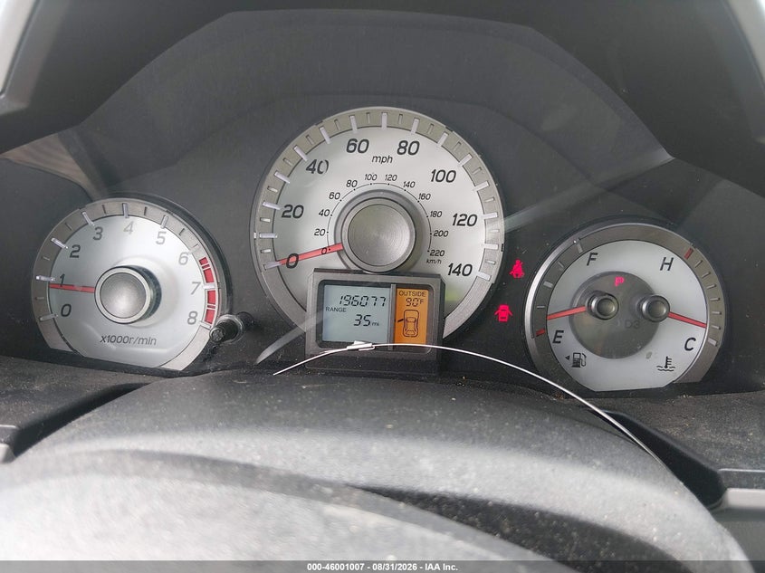 2012 HONDA PILOT auction photo 7