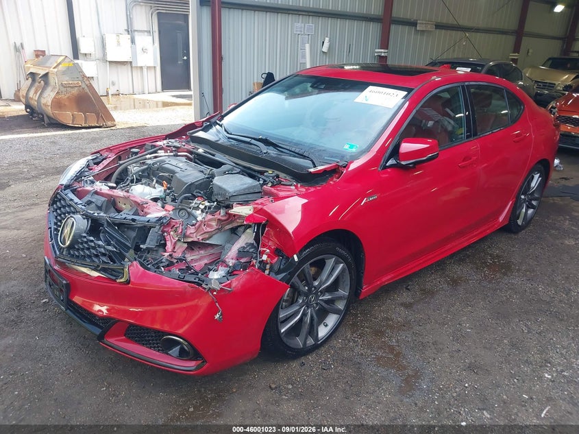 ACURA TLX 2019 VIN 19UUB1F65KA004105