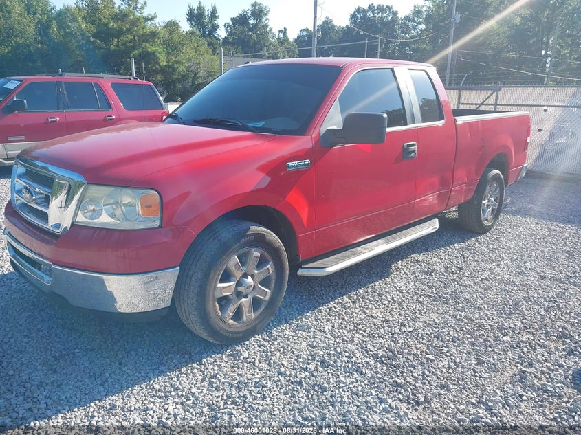 2008 Ford F-150, Left Side, IAAI, VIN 1FTPX12V08FB01153 — photo 2