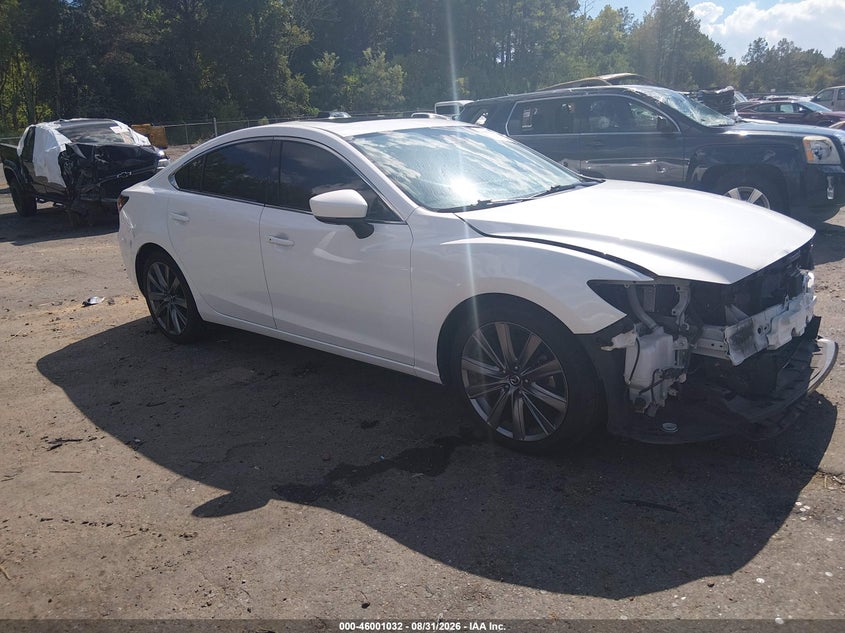 Vin: jm1gl1vm0j1327906, lot: 46500377, mazda mazda6 touring 20181